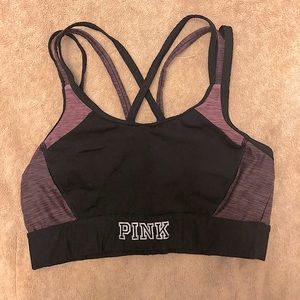 Pink Sports Bra